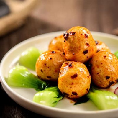  Fuzhou Fish Balls Uma Explosão De Sabores Marinhos Em Uma Textura Leve E Apetitosa!