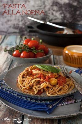  Pasta alla Norma! Uma Sinfonia de Sabores Mediterrâneos em Cada Garfada!